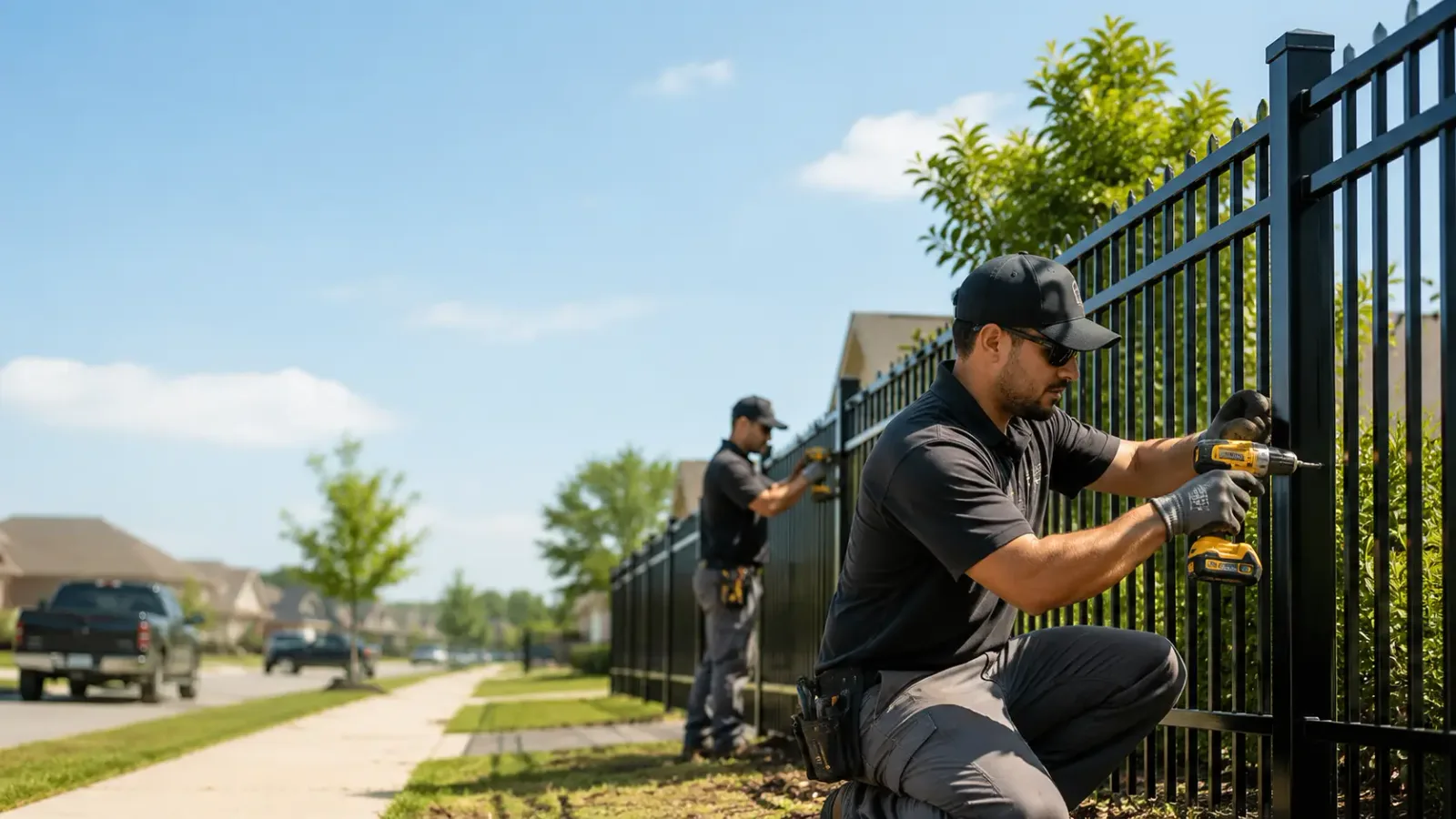 Metal Fence Installation in Lula, MS